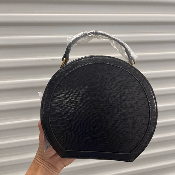 Betsey Johnson Black Mini Bag with Vibrant Embroidery - Picture 4 of 7